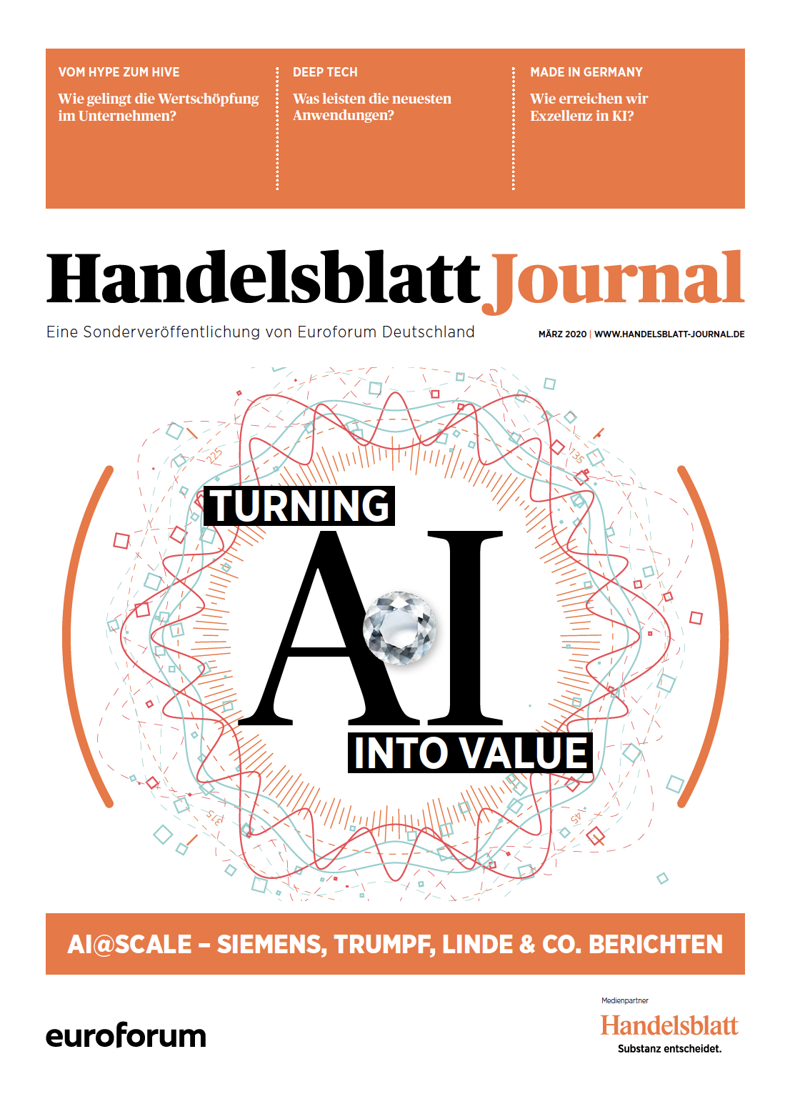 Handelsblatt Journal: Turning AI into value